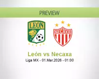 León Necaxa betting prediction (01 March 2026)