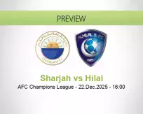 Sharjah vs Hilal