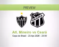 Atl. Mineiro vs Ceará
