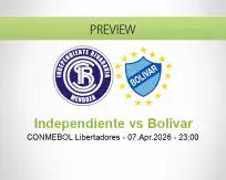Independiente Bolívar betting prediction (07 April 2026)