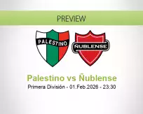 Palestino Ñublense betting prediction (02 February 2026)