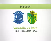 Varaždin Istra betting prediction (19 December 2025)