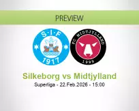 Silkeborg Midtjylland betting prediction (22 February 2026)
