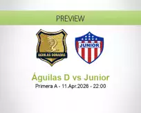 Águilas D Junior betting prediction (12 April 2026)