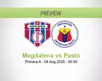 Magdalena Pasto betting prediction (08 August 2025)