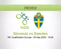 Slovenia Sweden betting prediction (06 September 2025)
