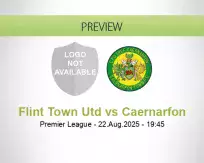 Flint Town Utd Caernarfon betting prediction (22 August 2025)