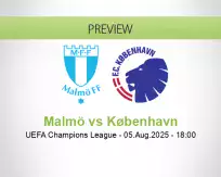 Malmö København betting prediction (05 August 2025)