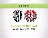 Cesena vs Südtirol