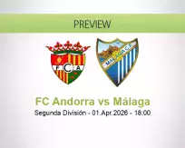 FC Andorra vs Málaga