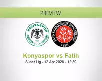 Konyaspor Fatih betting prediction (12 April 2026)