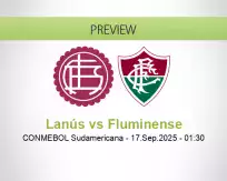 Lanús Fluminense betting prediction (17 September 2025)