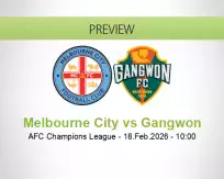 Melbourne City Gangwon betting prediction (18 February 2026)