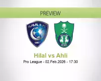 Hilal Ahli betting prediction (02 February 2026)