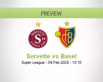 Servette Basel betting prediction (09 February 2025)