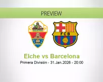 Elche vs Barcelona