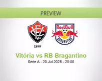 Vitória RB Bragantino betting prediction (21 July 2025)