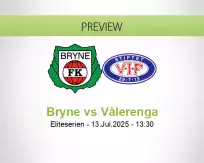 Bryne Vålerenga betting prediction (13 July 2025)