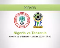 Nigeria vs Tanzania