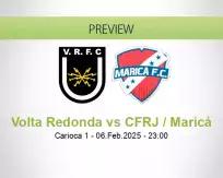 Volta Redonda CFRJ / Maricá betting prediction (07 February 2025)