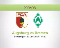 Augsburg Bremen betting prediction (20 December 2025)