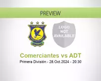 Comerciantes ADT betting prediction (29 October 2024)