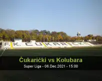 Čukarički Kolubara betting prediction (06 December 2021)