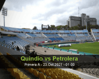 Quindío Petrolera betting prediction (23 October 2021)