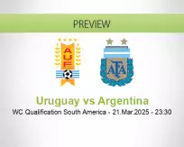 Uruguay vs Argentina