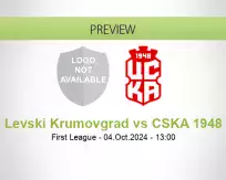 Levski Krumovgrad CSKA 1948 betting prediction (04 October 2024)