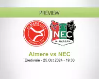 Almere NEC betting prediction (25 October 2024)