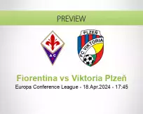 Fiorentina Viktoria Plzeň betting prediction (18 April 2024)