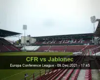CFR Jablonec betting prediction (09 December 2021)