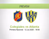 Colegiales Atlanta betting prediction (12 July 2025)