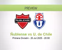 Ñublense U. de Chile betting prediction (21 July 2025)