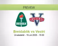 Breidablik Vestri betting prediction (19 July 2025)