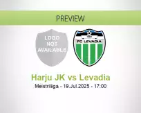 Harju JK Levadia betting prediction (08 November 2025)