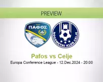 Pafos Celje betting prediction (12 December 2024)