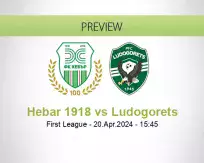 Hebar 1918 Ludogorets betting prediction (20 April 2024)