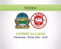 Linfield Larne betting prediction (30 December 2024)