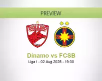 Dinamo FCSB betting prediction (03 August 2025)