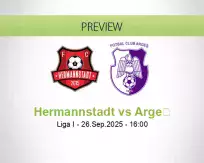 Hermannstadt Argeș betting prediction (26 September 2025)