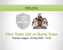 Flint Town Utd Barry Town betting prediction (20 September 2025)