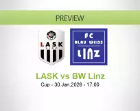 LASK BW Linz betting prediction (30 January 2026)