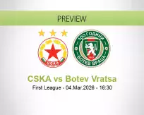 CSKA Botev Vratsa betting prediction (04 March 2026)
