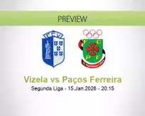 Vizela Paços Ferreira betting prediction (15 January 2026)