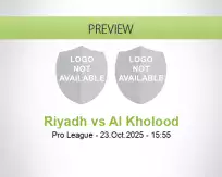 Riyadh vs Al Kholood