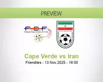 Cape Verde Iran betting prediction (13 November 2025)