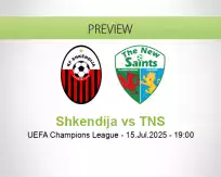 Shkendija TNS betting prediction (15 July 2025)