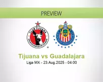 Tijuana Guadalajara betting prediction (23 August 2025)